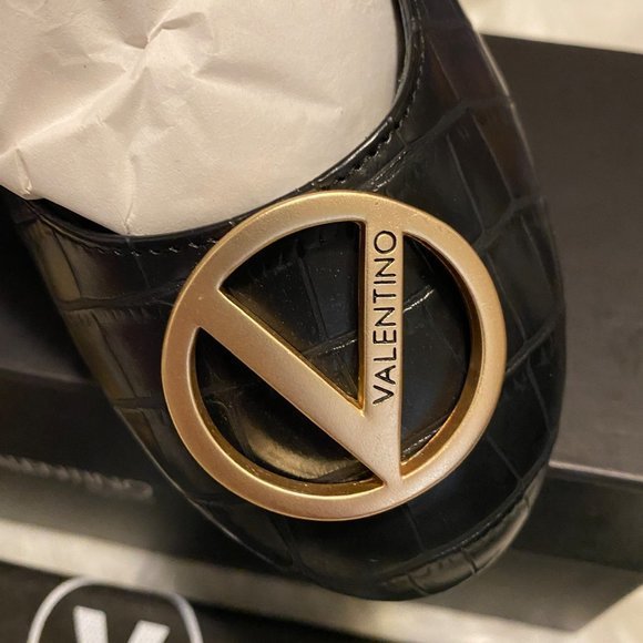 Valentino Flat Black Shoes - Picture 2 of 5